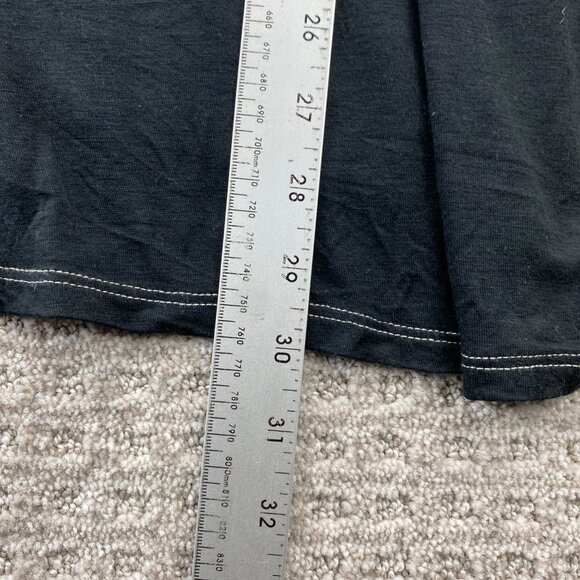 Edista Zebra Print Tank Top Rhinestones Women Sleeveless Shirt Size 1X Black - Picture 6 of 6